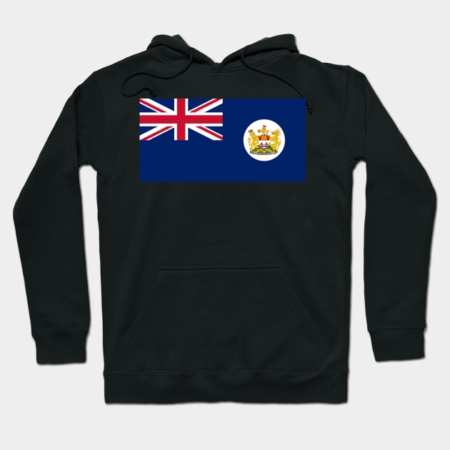 The Last British Colonial Flag of Hong Kong - Free Hong Kong Hoodie by SolarCross